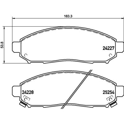 BREMBO KT 08 017 Belüftete Bremsen-Set - Bremsscheiben und -beläge BREMBO KT 08 017 Belüftete Bremsen-Set - Bremsscheiben und -beläge