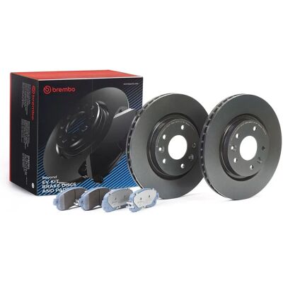 BREMBO KT 08 019 Bremsekit - Ventileret skive, klodser - Nissan BREMBO KT 08 019 Bremsekit - Ventileret skive, klodser - Nissan