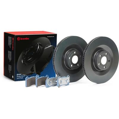 BREMBO Μοντέλο KT 08 026 Σετ δίσκων και τακακιών με αερόσακο BREMBO Μοντέλο KT 08 026 Σετ δίσκων και τακακιών με αερόσακο