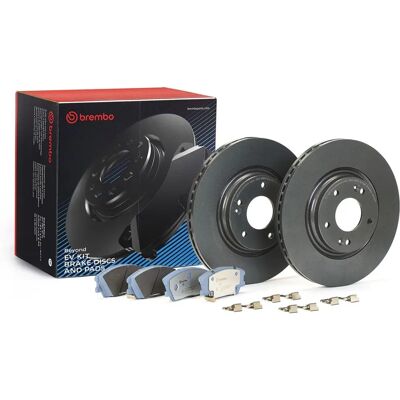 BREMBO KT 08 028 Bremsensatz - Belüfteter Scheiben, Innere Belüftung, Geräuschdämmung BREMBO KT 08 028 Bremsensatz - Belüfteter Scheiben, Innere Belüftung, Geräuschdämmung