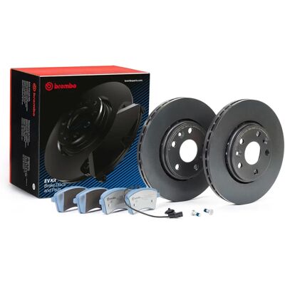 BREMBO KT 08 037 Bremsesæt - Ventileret skive og klodser BREMBO KT 08 037 Bremsesæt - Ventileret skive og klodser