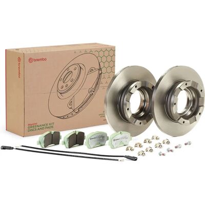 BREMBO KT 10 014 Bremsesæt - Disk og klodser BREMBO KT 10 014 Bremsesæt - Disk og klodser