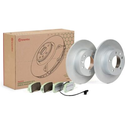 BREMBO KT 10 036 Bremsesæt - Skiver og Klodser BREMBO KT 10 036 Bremsesæt - Skiver og Klodser