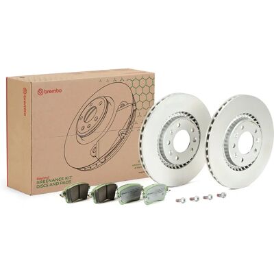 BREMBO Bremsesæt - 294mm Ventilerede bremseskiver til Peugeot, Fiat, Toyota, Citroën, Opel BREMBO Bremsesæt - 294mm Ventilerede bremseskiver til Peugeot, Fiat, Toyota, Citroën, Opel