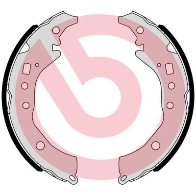 Brembo Model S 83 571 Sættet af bremsesko - Trommelbremser Brembo Model S 83 571 Sættet af bremsesko - Trommelbremser
