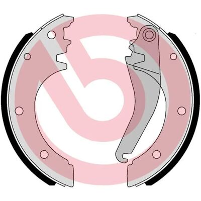 Brembo Bremsesko Sæt - 265mm trommeldiameter - G-Klasse Mercedes Brembo Bremsesko Sæt - 265mm trommeldiameter - G-Klasse Mercedes