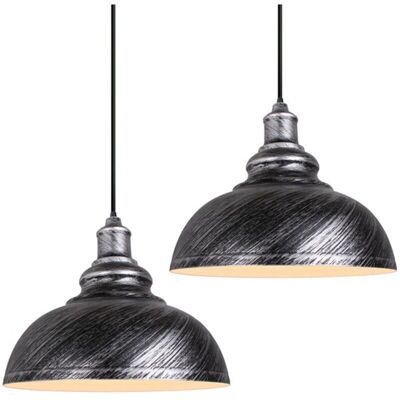 WOTTES Retro-Industrielle Pendelleuchte - 2er Set WOTTES Retro-Industrielle Pendelleuchte - 2er Set