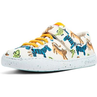 Camper K800376-020 Unisex - Smart casual skor - Vit, Orange, Blå - Storlek: 13 Camper K800376-020 Unisex - Smart casual skor - Vit, Orange, Blå - Storlek: 13