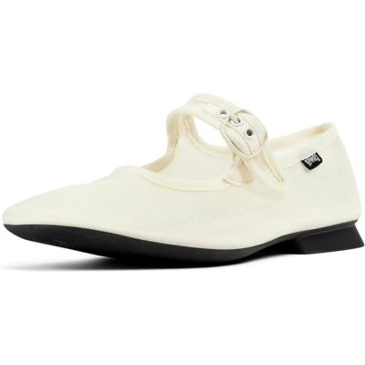 Camper ballerine à lanières 'Casi Myra' noir blanc - Publicité Camper ballerine à lanières 'Casi Myra' noir blanc - Publicité