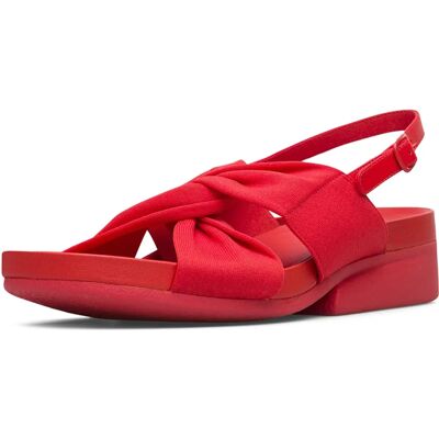 Camper K201246 Sandales Velcro Rouge Été - Sandales Camper K201246 Sandales Velcro Rouge Été - Sandales