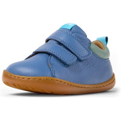 Camper K800405-046 Niebieskie skórzane sneakersy dla dzieci - Casual Camper K800405-046 Niebieskie skórzane sneakersy dla dzieci - Casual