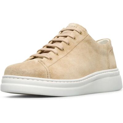 Camper K200508-056 Baskets en Cuir Taupe - Décontracté - Publicité Camper K200508-056 Baskets en Cuir Taupe - Décontracté - Publicité