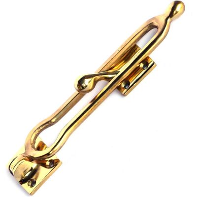 EDM Goldener Polierter Messing Türstopper 19 x 4 cm EDM Goldener Polierter Messing Türstopper 19 x 4 cm