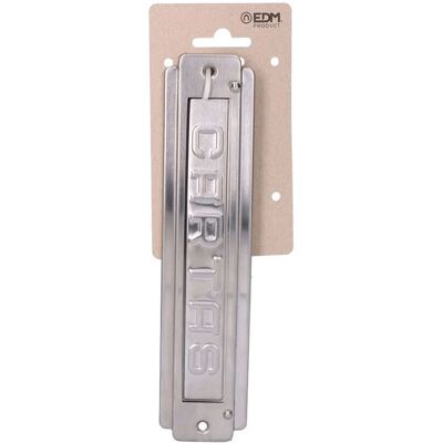 Piatti per cassette postali EDM Argento Acciaio inossidabile - Letterbox plaques Piatti per cassette postali EDM Argento Acciaio inossidabile - Letterbox plaques