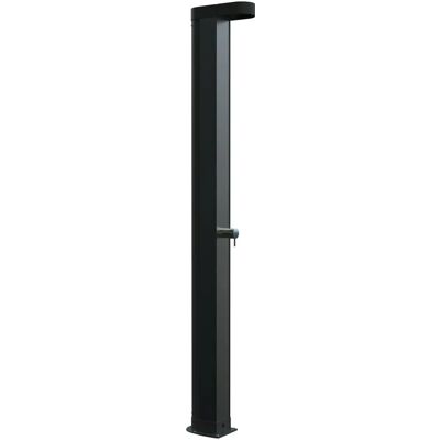 Astral Pool Solar-Dusche - Doppel, Grau, Edelstahl Astral Pool Solar-Dusche - Doppel, Grau, Edelstahl