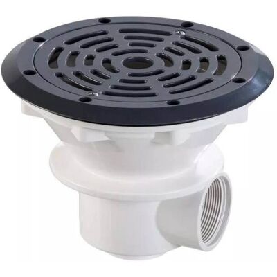 Bonde de fond AstralPool Easyline pour piscine béton/liner - Gris anthracite - Publicité Bonde de fond AstralPool Easyline pour piscine béton/liner - Gris anthracite - Publicité