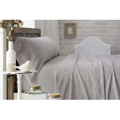 Set Lenzuola Coralina Grigia Burrito Blanco 965 - Inverno Set Lenzuola Coralina Grigia Burrito Blanco 965 - Inverno