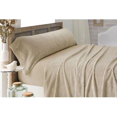 Ensemble de literie d'hiver beige coralina Burrito Blanco - Lit 135cm Ensemble de literie d'hiver beige coralina Burrito Blanco - Lit 135cm
