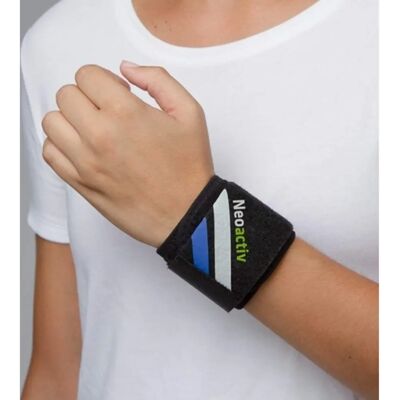 EMU Neoactiv Muñequera Ajustable Negra - Apoyo para lesiones EMU Neoactiv Muñequera Ajustable Negra - Apoyo para lesiones