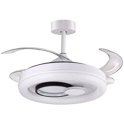 Ventilador de Techo Hersa Bel Air con Luz y Mando - 116W, 108cm, 4 Aspas Ventilador de Techo Hersa Bel Air con Luz y Mando - 116W, 108cm, 4 Aspas