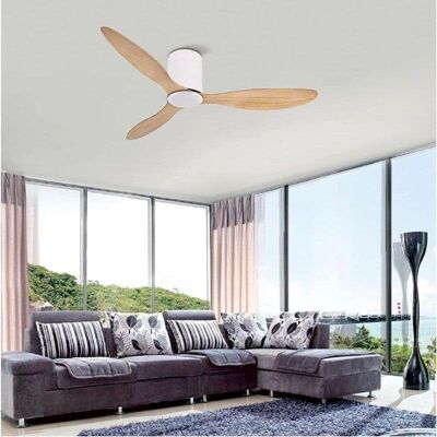 Interlusa - Mistral - Blanco Haya - 3 aspas - Ceiling Fan Interlusa - Mistral - Blanco Haya - 3 aspas - Ceiling Fan