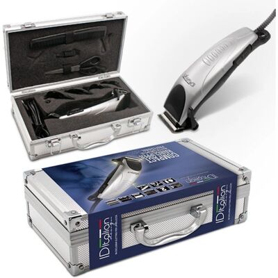 Cortapelos Italian Design ER-COMPACT - Maletín de aluminio profesional Cortapelos Italian Design ER-COMPACT - Maletín de aluminio profesional