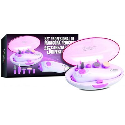 IDMANITOR Rosa Blanco Dispositivo de Manicura Pedicura - Herramienta de Manicura/Pedicura IDMANITOR Rosa Blanco Dispositivo de Manicura Pedicura - Herramienta de Manicura/Pedicura