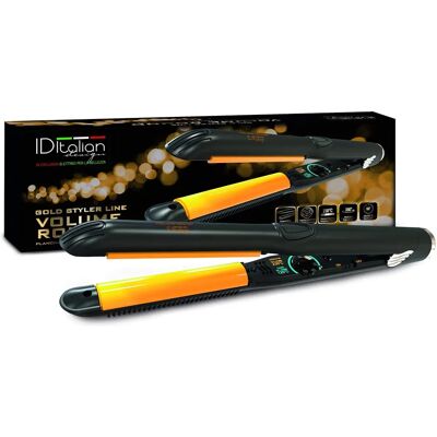 Italian Design Gold Styler Volume Round Stijltang - Professionele Keramische Platen Italian Design Gold Styler Volume Round Stijltang - Professionele Keramische Platen