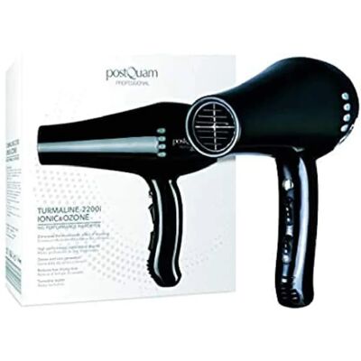 Sèche-cheveux POSTQUAM OZONO IONIC - Ion, ozone, 22W, 3 niveaux de chaleur - Publicité Sèche-cheveux POSTQUAM OZONO IONIC - Ion, ozone, 22W, 3 niveaux de chaleur - Publicité