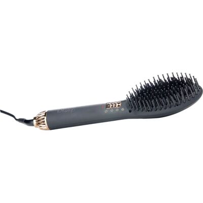 Brosse lissante Italian Design Cyclone Air Tech - noir et or rose - 108W - Publicité Brosse lissante Italian Design Cyclone Air Tech - noir et or rose - 108W - Publicité