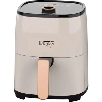 Friteuse à air - ITALIAN DESIGN IDECUROB11, 2,5L, 1500 W, Crème - Friteuse à air - Publicité Friteuse à air - ITALIAN DESIGN IDECUROB11, 2,5L, 1500 W, Crème - Friteuse à air - Publicité