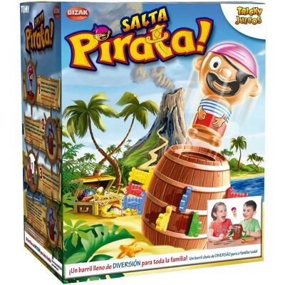 Bizak Tricky Pirata Ugráló Tábla Játék - Családi Szórakozás Bizak Tricky Pirata Ugráló Tábla Játék - Családi Szórakozás
