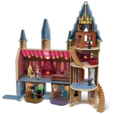 Bizak Château Harry Potter Hogwarts 60cm avec Hermione & Accessoires Bizak Château Harry Potter Hogwarts 60cm avec Hermione & Accessoires