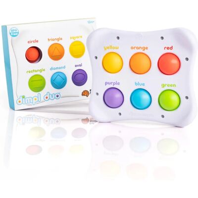 Fat Brain Toys Juego Interactivo Dúo - Juguete Educativo de Múltiples Modos Fat Brain Toys Juego Interactivo Dúo - Juguete Educativo de Múltiples Modos