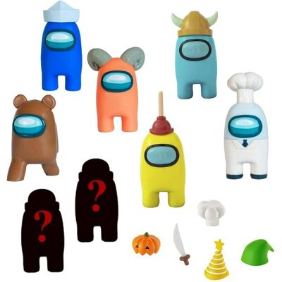Bizak Among Us S2 Zestaw 8 - Figury Bizak Among Us S2 Zestaw 8 - Figury