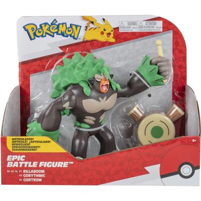 Creative Toys 63220182 Figurka Pokémon Rillaboom - Kolekcjonerska Creative Toys 63220182 Figurka Pokémon Rillaboom - Kolekcjonerska