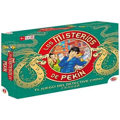 Bizak Pekings Mysteries Flerfärgad - Detektivspel för 8+ Bizak Pekings Mysteries Flerfärgad - Detektivspel för 8+