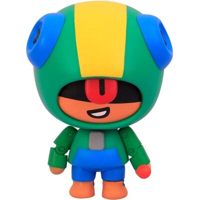 Figurine Léon Brawl Stars - Articulée - 11cm Collection - Publicité Figurine Léon Brawl Stars - Articulée - 11cm Collection - Publicité