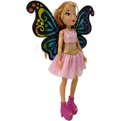 Poupée Flora Winx Club Bizak - Ailes Personnalisables - Publicité Poupée Flora Winx Club Bizak - Ailes Personnalisables - Publicité