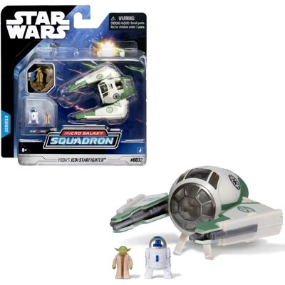 Yoda Starfighter Jazwares - Micro Galaxy Squadron - 8 cm - Publicité Yoda Starfighter Jazwares - Micro Galaxy Squadron - 8 cm - Publicité