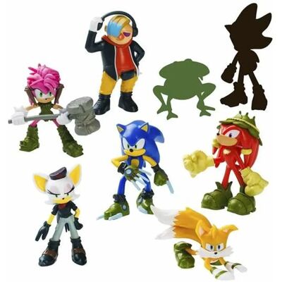 Pack de figures Sonic - Collection de 8 pièces - Publicité Pack de figures Sonic - Collection de 8 pièces - Publicité