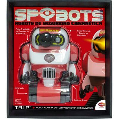Bizak Spybots T.R.I.P. - Robot, Multicolor, Luz y Sonido Bizak Spybots T.R.I.P. - Robot, Multicolor, Luz y Sonido