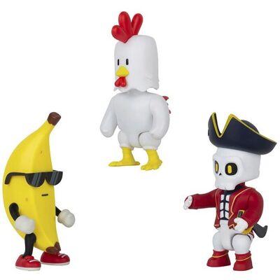 Bizak 64113003 - Figuras de Acción - Pack de 3, 7,5cm, Modelo aleatorio Bizak 64113003 - Figuras de Acción - Pack de 3, 7,5cm, Modelo aleatorio