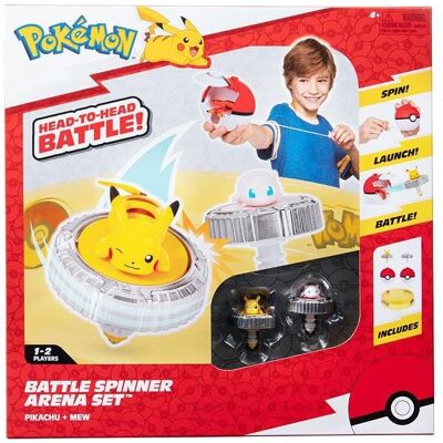 Spinning Arena de Combat Pokémon - Figur d'Action - Publicité Spinning Arena de Combat Pokémon - Figur d'Action - Publicité
