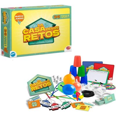 Bizak La Casa De Los Retos - Jeu de Société Éducatif pour Enfants Bizak La Casa De Los Retos - Jeu de Société Éducatif pour Enfants