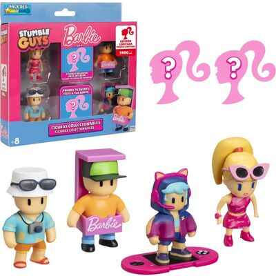 Action figure Barbie Stumble Guys - Set deluxe di 6 unità Action figure Barbie Stumble Guys - Set deluxe di 6 unità