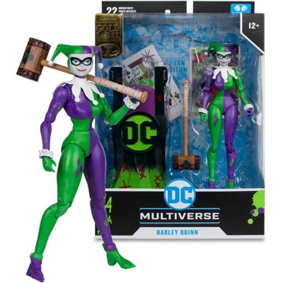 Mcfarlane Harley Quinn Arany Kiadás Akciófigura - DC Multiverse 18cm Mcfarlane Harley Quinn Arany Kiadás Akciófigura - DC Multiverse 18cm