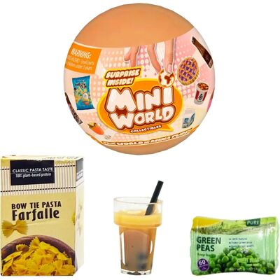 Bizak Mini World Kit Esencial, Cápsulas Con 72 Mini Alimentos P25 - Mini Food Set Bizak Mini World Kit Esencial, Cápsulas Con 72 Mini Alimentos P25 - Mini Food Set