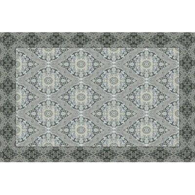 VILBER Vinyl Damast Teppich - 153x230cm, 0,2cm Dick - Farbe 05 VILBER Vinyl Damast Teppich - 153x230cm, 0,2cm Dick - Farbe 05