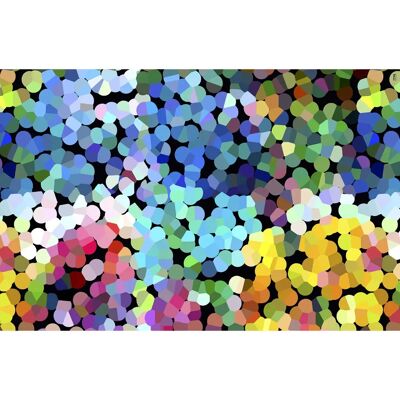 Vilber New Look Dots - Duurzame Vinyl Vloerkleed - 100x153cm Vilber New Look Dots - Duurzame Vinyl Vloerkleed - 100x153cm